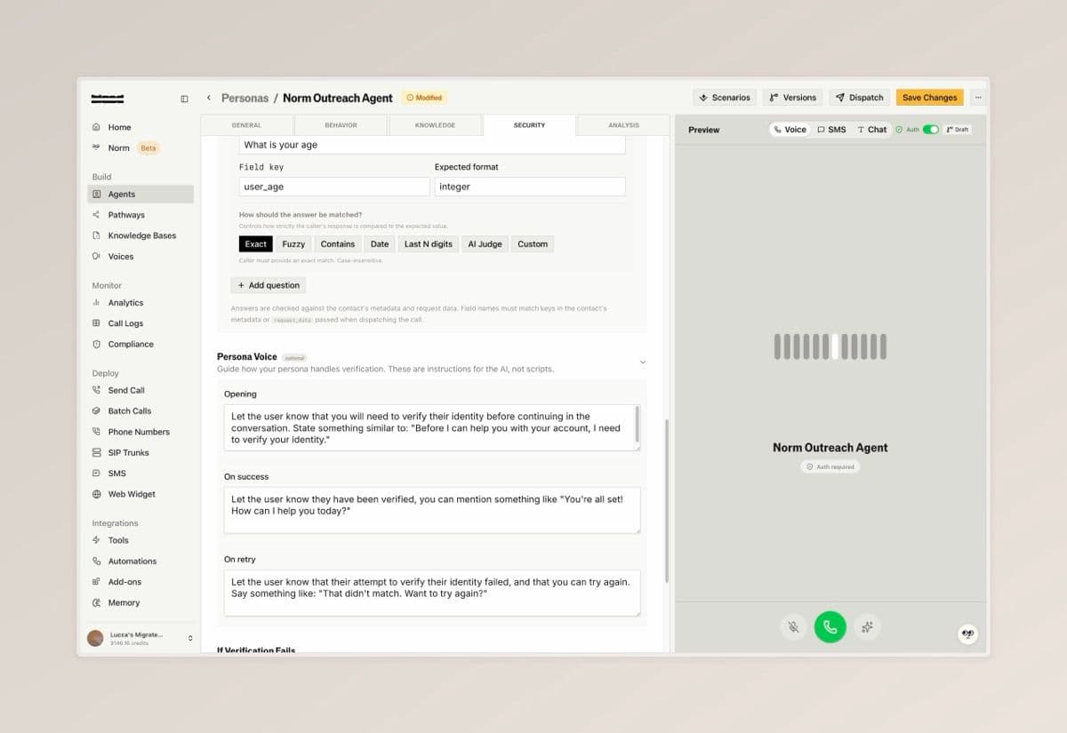 Persona Authentication — screenshot 4