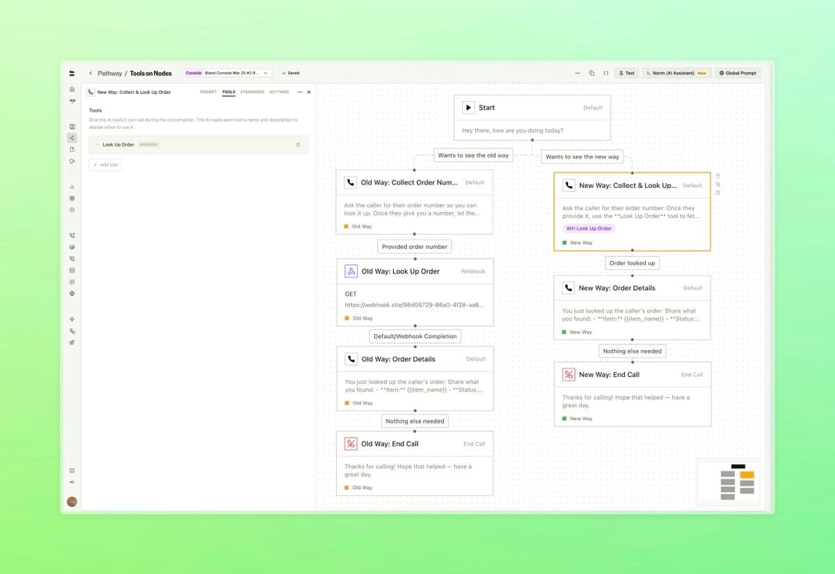 Tools on Pathway Nodes — screenshot 2