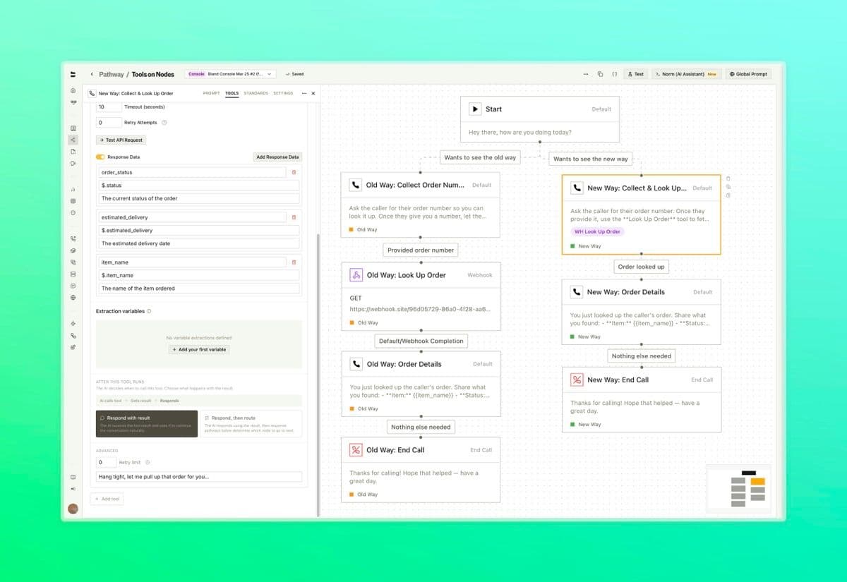 Tools on Pathway Nodes — screenshot 4