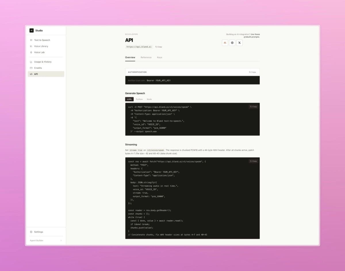 Bland Speech — screenshot 2